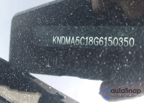 2016 Kia Sedona L from USA, damaged, VIN KNDMA5C18G6150350